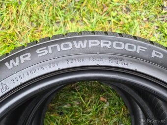 4x Zimní pneu Nokian WR SNOWPROOF P - 235/45 R18 XL - 90% - 5