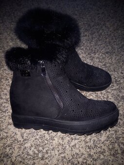 Zimní boty s kamínky - 5