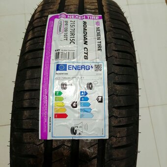 15" NOVÉ PNEU – 215/70/R15 C – LETNÍ, značky NEXEN - 5