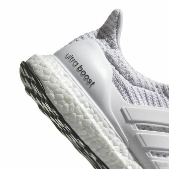 Adidas Ultraboost 1.0 White / Silver Logo - 5