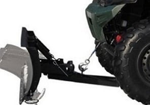 Radlica na ctyrkolku atv pluh na snih click system - 5
