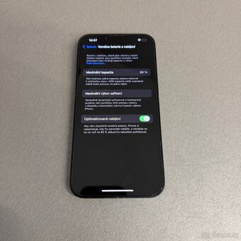 iPhone 14 128GB černý, pěkný stav, 12 měsíců záruka - 5