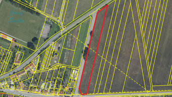 Prodej stavebního pozemku v obci Strachotín, 1749m2 - 5