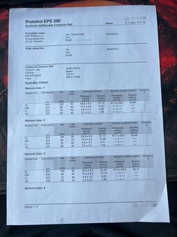 ORIGINÁLNÍ VSTŘIKY BOSCH Common Rail 0445110418 - 7000km - 5