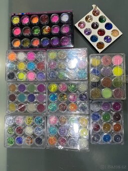 Gely lampa kufr třpytky - 5