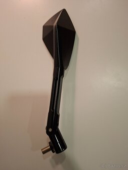 Zrcatka kovova na motorku s montaznim prislusenstvim - 5