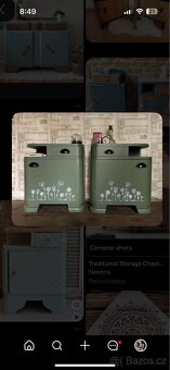 Noční retro stolek - 5