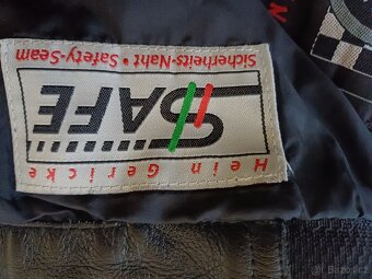 Moto kalhoty kúže velikost 56 - 5