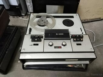 Gramofony a magnetofony a zesilovače a rádia retro - 5