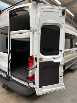 Ford Transit L4H3, M1 9míst, jen 102tkm , spaní pro 5 - 5