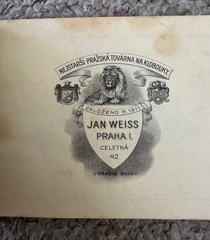 Katalog Továrna na klobouky 1925 Jan Weiss Praha - 5