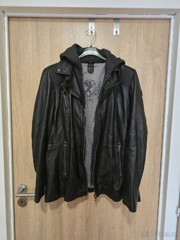 Dámská kožená bunda vel. XL - 5