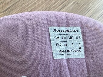 Kolečkové brusle ROLLERBLADE velikost 39. - 5