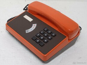 Retro telefon Tesla Es3620 - 1987 ČSSR - 5