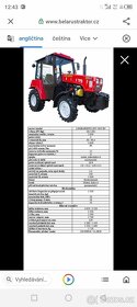 traktor BELORUS 320.4 , a PNEU - 5