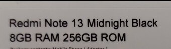 Redmi Note 13 256GB - 5
