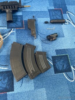 airsoftova zbraň AK47 beta velký RIS sportline - 5