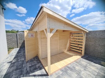 Záhradní dřevený domek doprava zdarma - 5