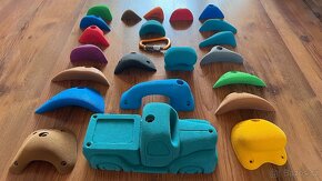 Nové dětské lezecké chyty THEREX - 22 kusů - 5