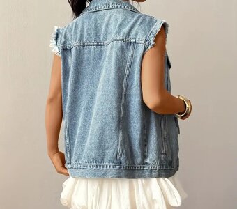 Riflova vesta motorkářska - 5