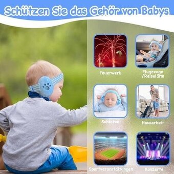 Chrániče sluchu HOCAZOR pro miminka - 5