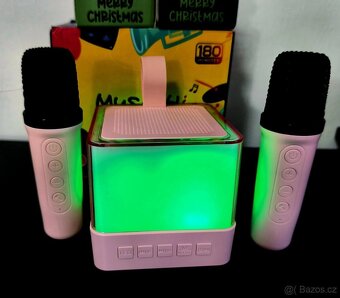 Set bluetooth karaoke s reproduktorem - 5