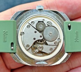 Československé mechanické vintage retro hodinky PRIM Hulk - 5