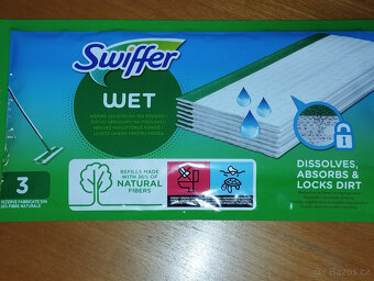 Swiffer vlhčené čistící hadry, ubrousky na podlahu - 5