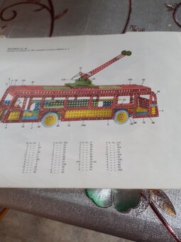 Retro stavebnice Merkur 7 plat - 5
