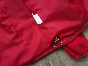 Červená sportovní bunda, mikina Red spot vel. XS - 5