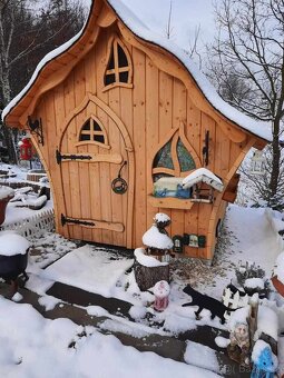 dětský zahradní domek, domek na nářadí - 5