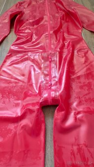 Latexový catsuit pro ženy se dvěma zipy LATE X - 5