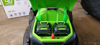 GREENWORKS GD40LM46SP + 2x baterie, nabíječka, náhradní nůž - 5