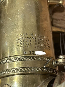 1965 Selmer Mark VI s vysokou klávesou F#. Repasovaný - plně - 5