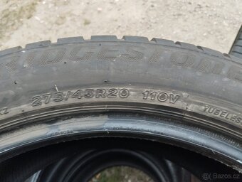 275/45/20 110v Bridgestone - zimní pneu 4ks RunFlat - 5