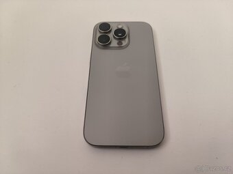 apple iphone 16 PRO 256gb Natural Titanium / Batéria 100% - 5