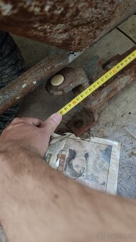 vozík vlečka domácí výroby za malotraktor fréza - 5