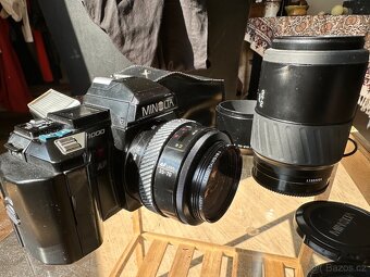 Minolta 7000 + Minolta 35-70 AF a 70-210 AF + příslušenství - 5