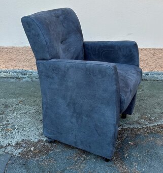 Moderní relaxační křeslo s kolečky - Vít - 5