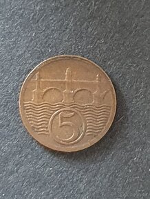 Prodám 5 halíř mince - 5