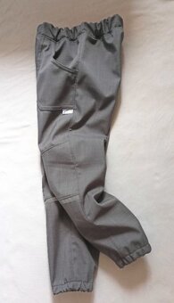 nové JARNÍ SOFTSEHELLOVÉ KALHOTY - 6-7 let, 122 cm - 5