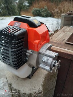 Převodovka 5:1 na 2 taktní motor křovinořezu. - 5
