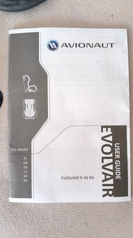 Pásy a manuál na Autosedačka Avionaut Evolvar - 5