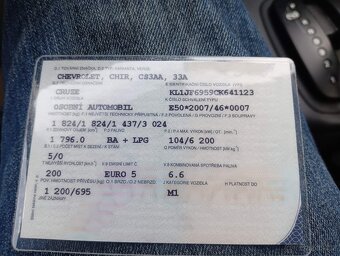 Prodam Chevrolet Cruze LPG - 5