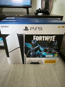 PS 5 slim Fortnite edice s mechanikou - 5