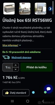 Nová truhla na hračky nebo prádlo atd - 5