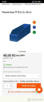 Plastové krabičky skládané - 5