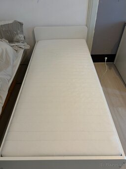 Postel IKEA SLÄKT 90x200 s matrací - 5