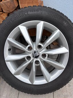 Alu kola 16" Škoda Minoris 5x112 pneu 205/55R16 - 5
