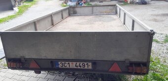 Bržděný přívěs 2x4m - 5